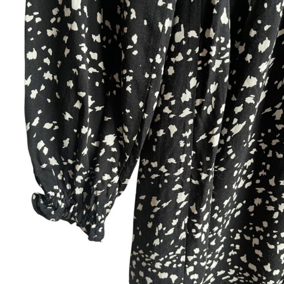 Park & Fifth Dress Size XS Black and White Midi - Picture 8 of 16